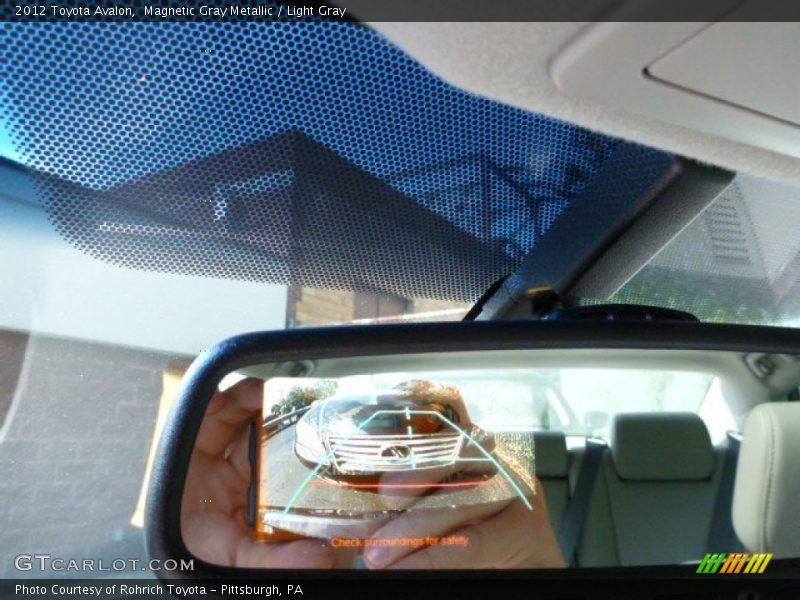 Magnetic Gray Metallic / Light Gray 2012 Toyota Avalon