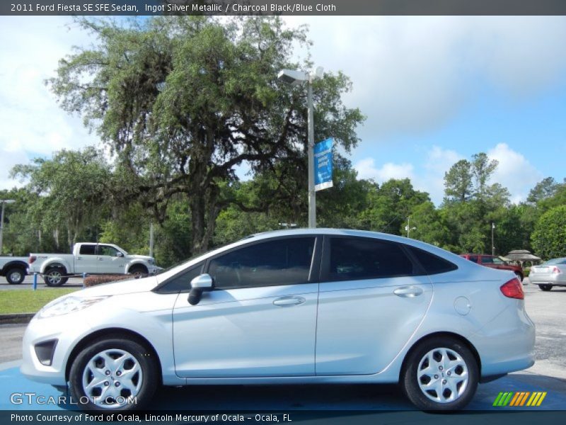  2011 Fiesta SE SFE Sedan Ingot Silver Metallic