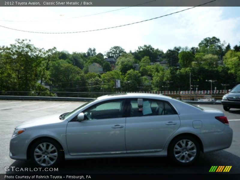 Classic Silver Metallic / Black 2012 Toyota Avalon