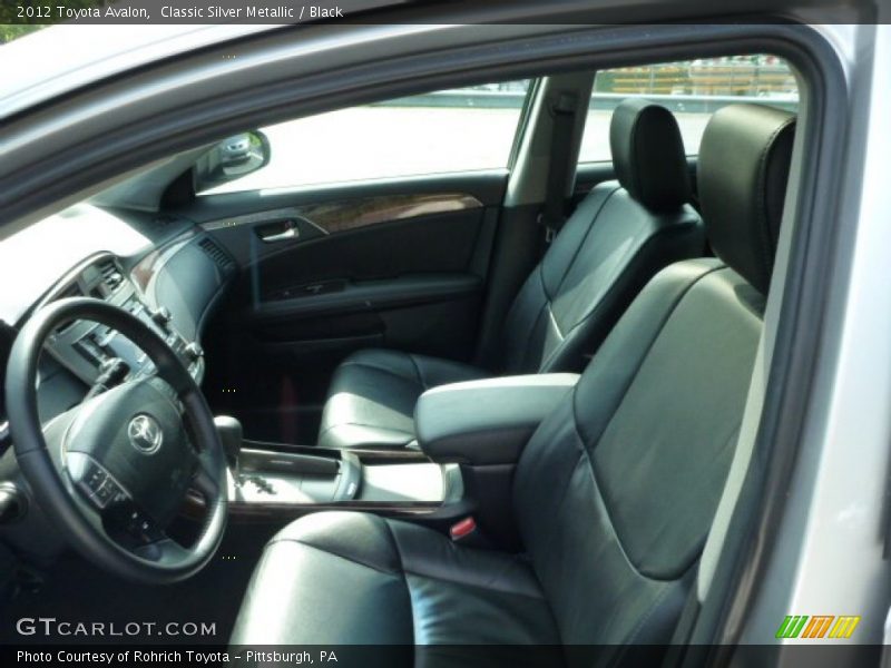 Classic Silver Metallic / Black 2012 Toyota Avalon