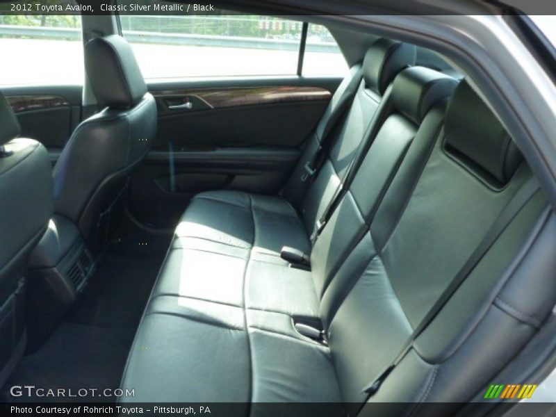 Classic Silver Metallic / Black 2012 Toyota Avalon