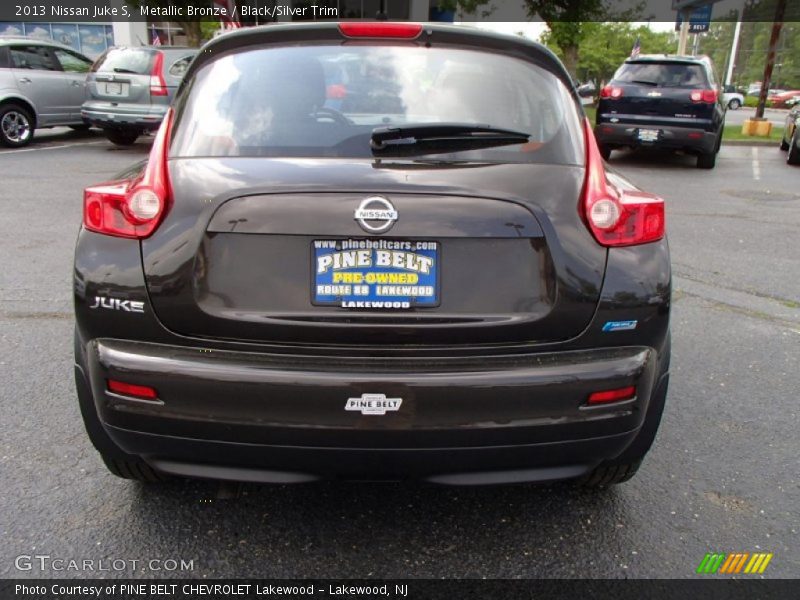 Metallic Bronze / Black/Silver Trim 2013 Nissan Juke S