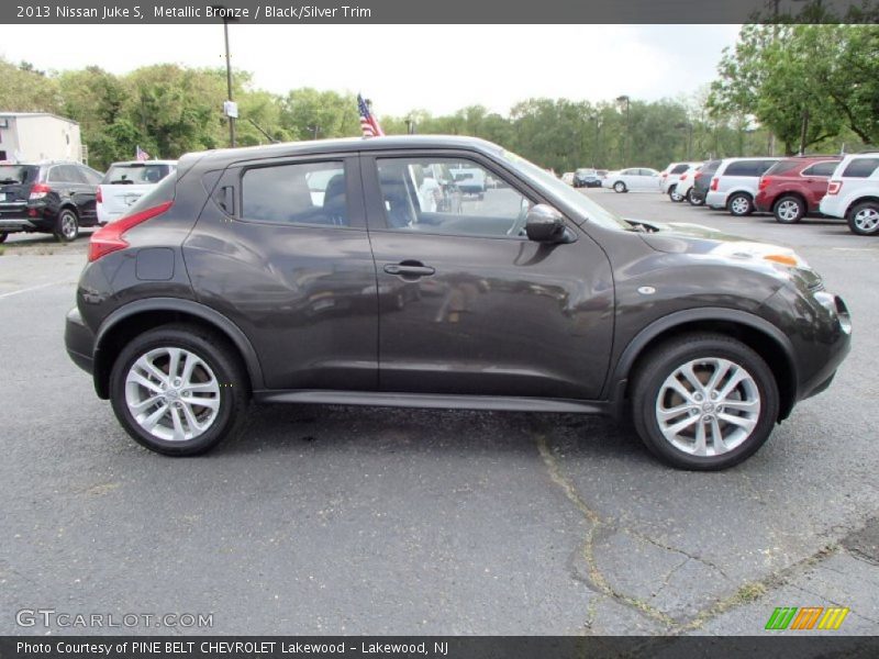 Metallic Bronze / Black/Silver Trim 2013 Nissan Juke S