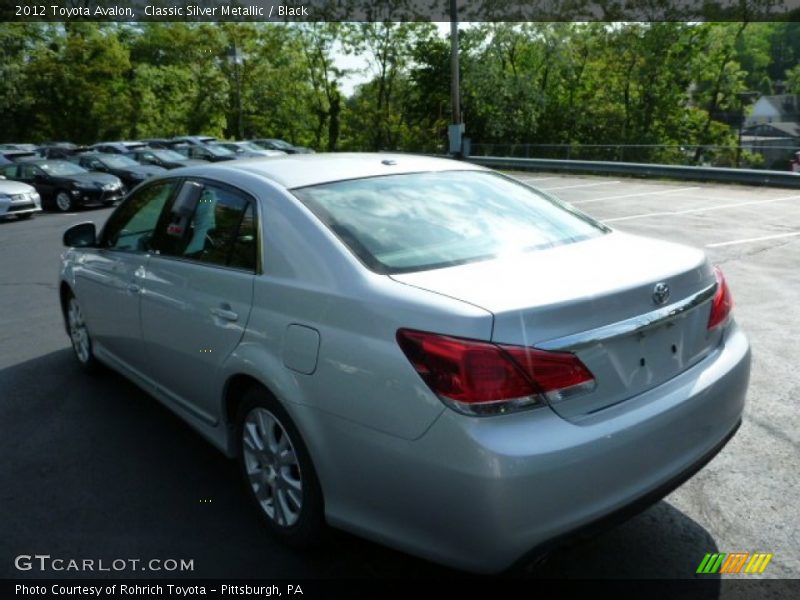 Classic Silver Metallic / Black 2012 Toyota Avalon
