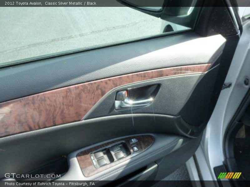 Classic Silver Metallic / Black 2012 Toyota Avalon