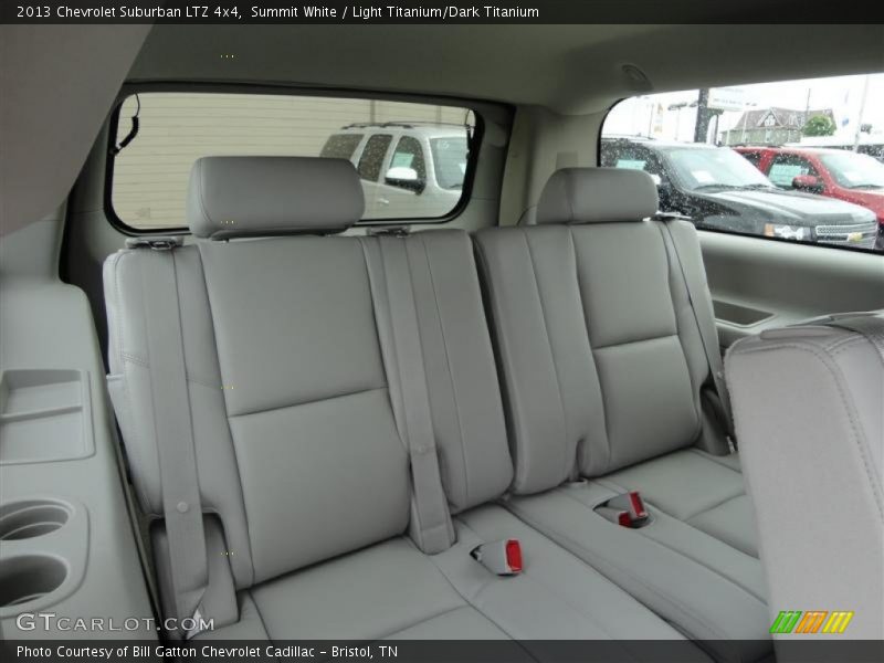 Summit White / Light Titanium/Dark Titanium 2013 Chevrolet Suburban LTZ 4x4