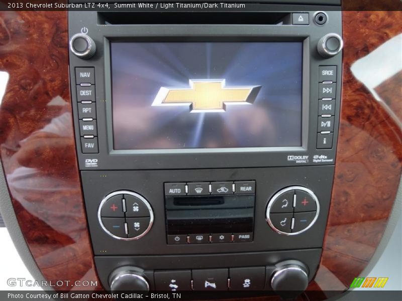 Summit White / Light Titanium/Dark Titanium 2013 Chevrolet Suburban LTZ 4x4