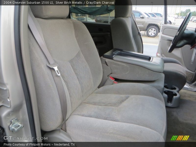 Silver Birch Metallic / Gray/Dark Charcoal 2004 Chevrolet Suburban 1500 LS