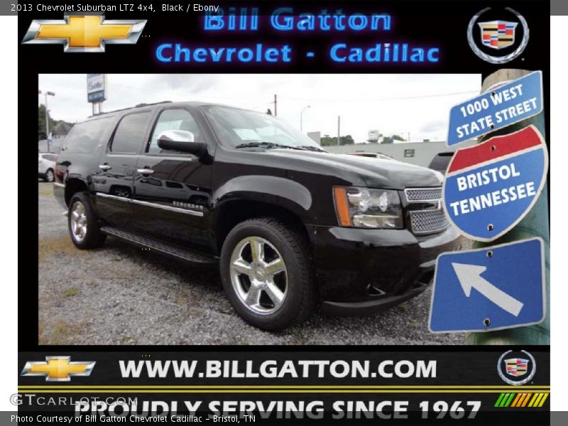 Black / Ebony 2013 Chevrolet Suburban LTZ 4x4
