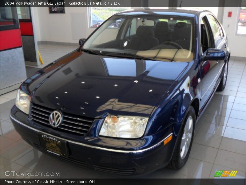 Galactic Blue Metallic / Black 2004 Volkswagen Jetta GLS Sedan