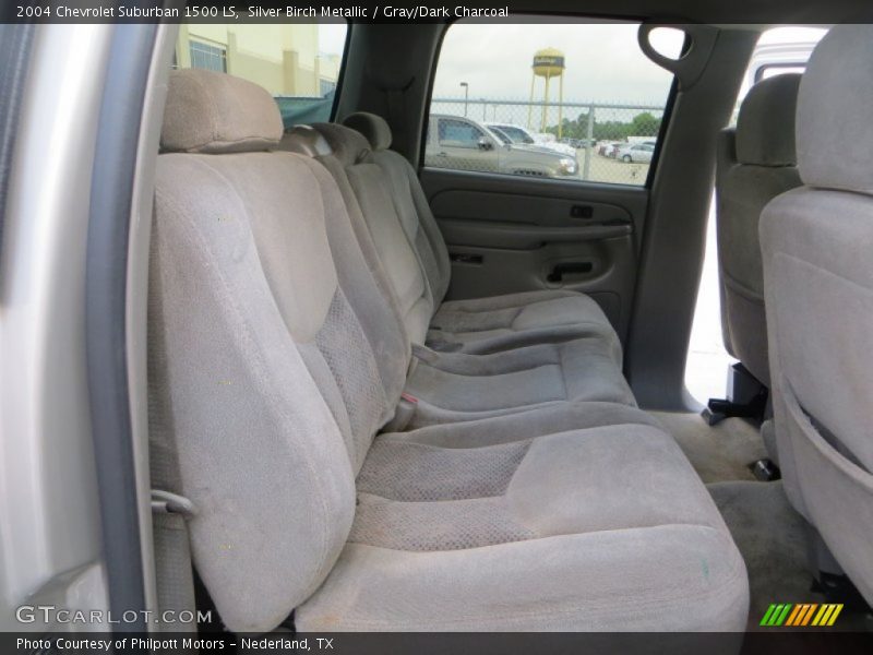 Silver Birch Metallic / Gray/Dark Charcoal 2004 Chevrolet Suburban 1500 LS