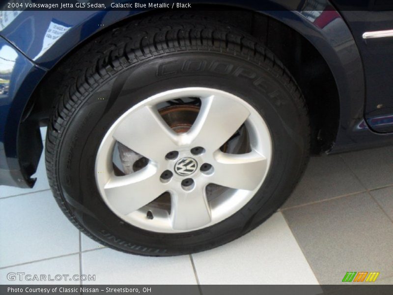 Galactic Blue Metallic / Black 2004 Volkswagen Jetta GLS Sedan