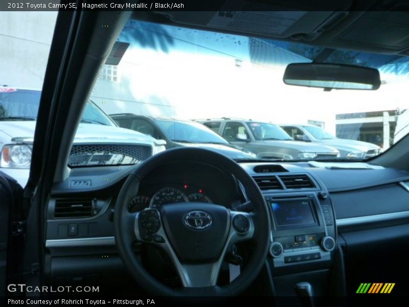 Magnetic Gray Metallic / Black/Ash 2012 Toyota Camry SE