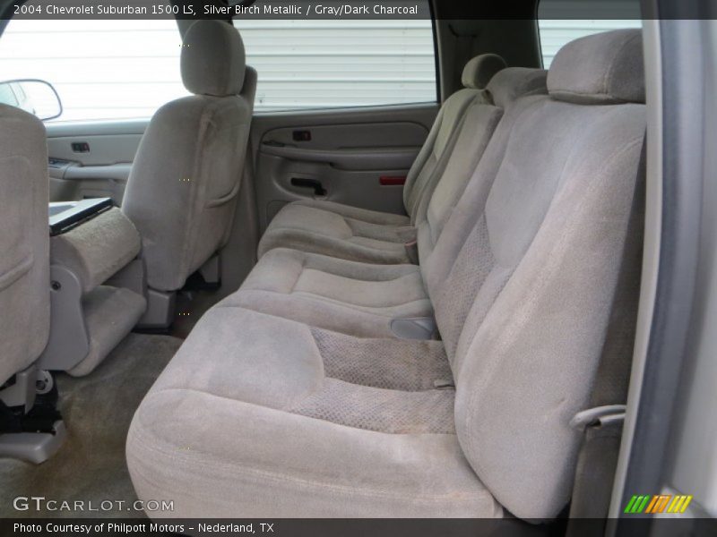 Silver Birch Metallic / Gray/Dark Charcoal 2004 Chevrolet Suburban 1500 LS