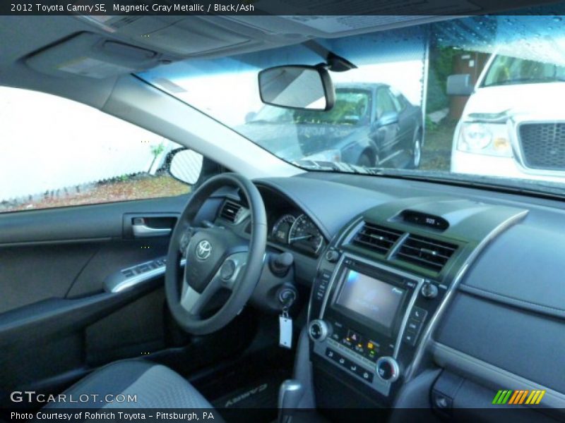 Magnetic Gray Metallic / Black/Ash 2012 Toyota Camry SE
