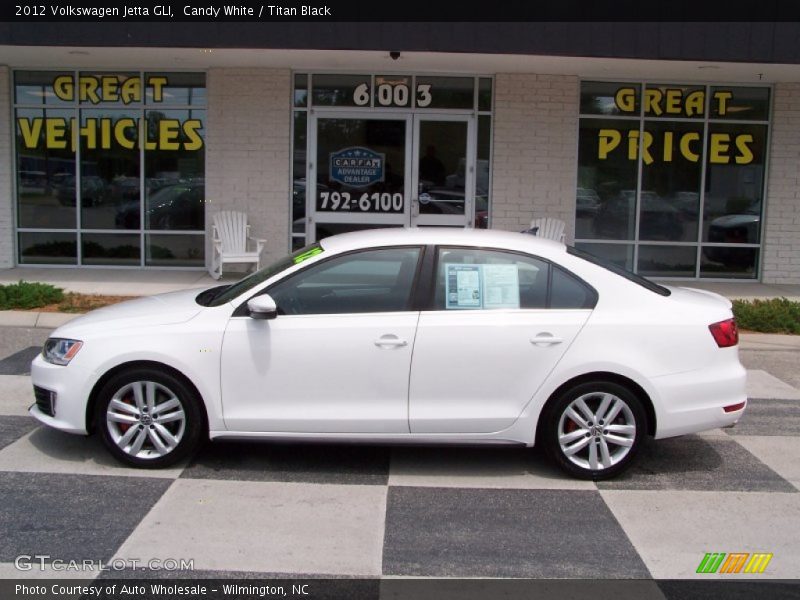 Candy White / Titan Black 2012 Volkswagen Jetta GLI