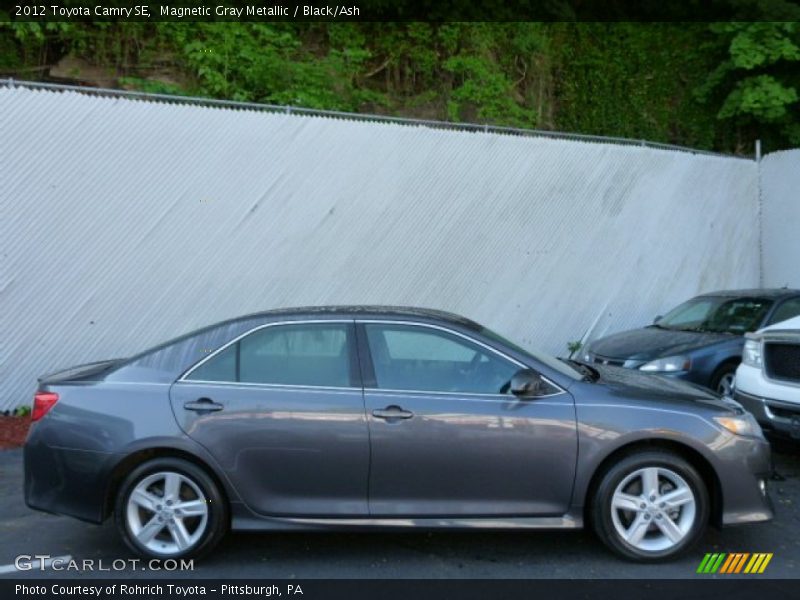 Magnetic Gray Metallic / Black/Ash 2012 Toyota Camry SE