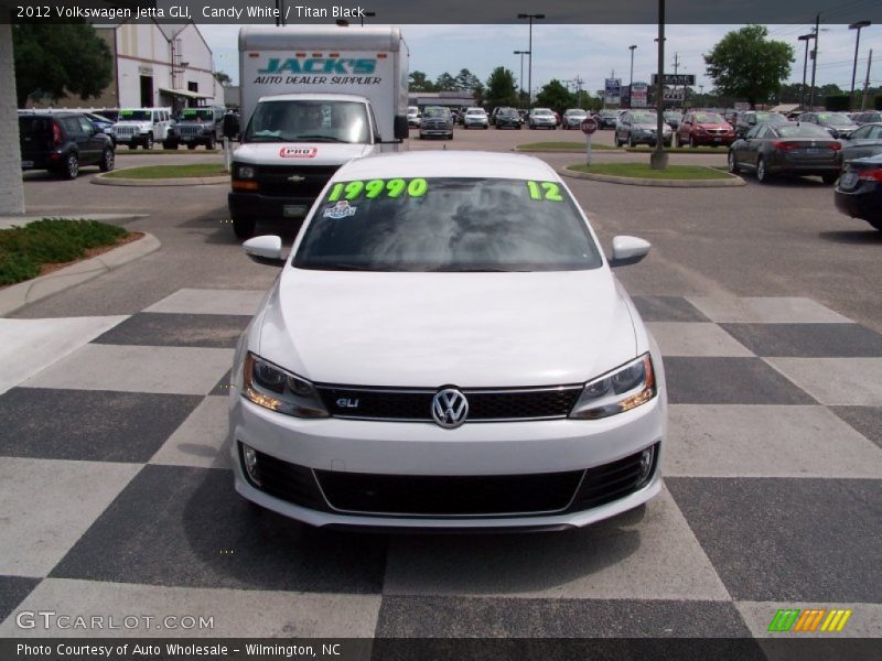 Candy White / Titan Black 2012 Volkswagen Jetta GLI