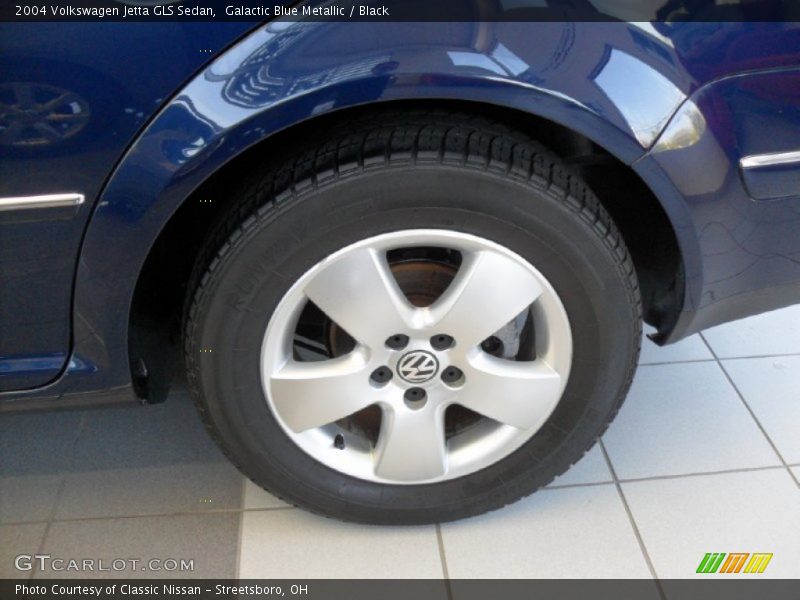 Galactic Blue Metallic / Black 2004 Volkswagen Jetta GLS Sedan