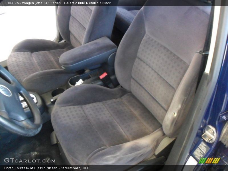 Galactic Blue Metallic / Black 2004 Volkswagen Jetta GLS Sedan