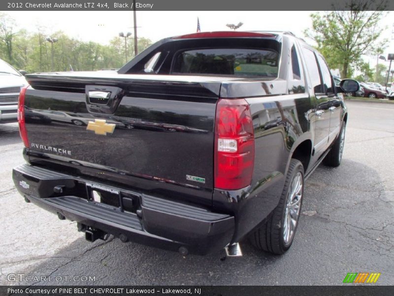 Black / Ebony 2012 Chevrolet Avalanche LTZ 4x4