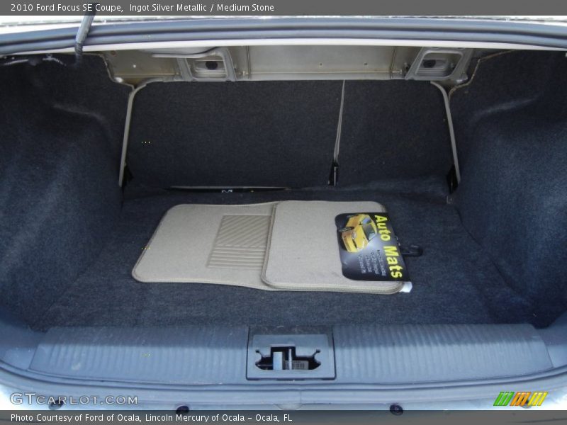 Ingot Silver Metallic / Medium Stone 2010 Ford Focus SE Coupe