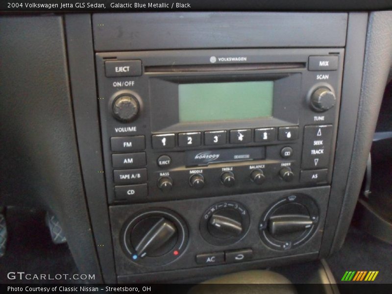Galactic Blue Metallic / Black 2004 Volkswagen Jetta GLS Sedan