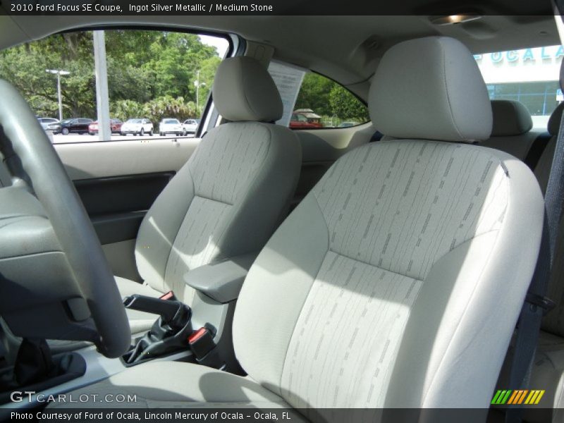 Front Seat of 2010 Focus SE Coupe