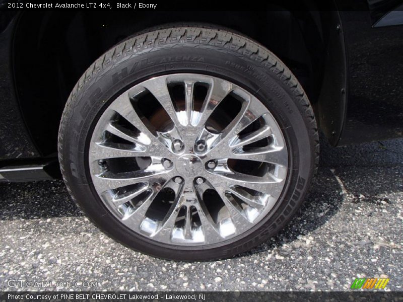 Black / Ebony 2012 Chevrolet Avalanche LTZ 4x4