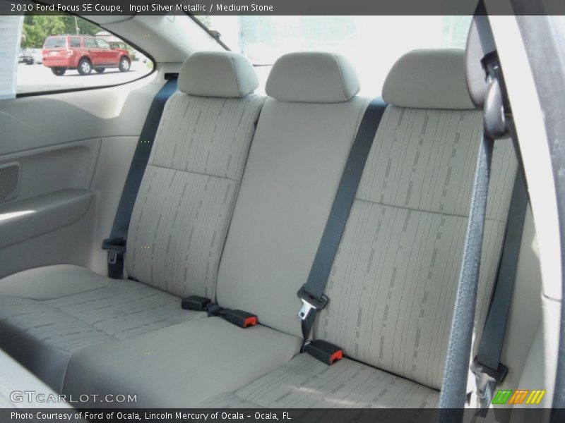 Rear Seat of 2010 Focus SE Coupe