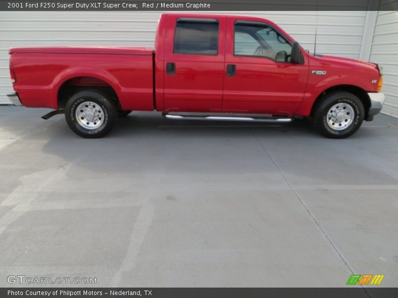  2001 F250 Super Duty XLT Super Crew Red