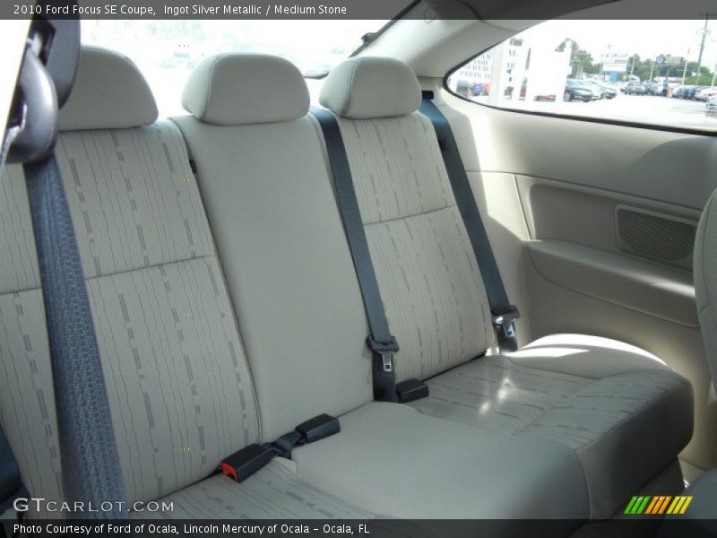 Rear Seat of 2010 Focus SE Coupe