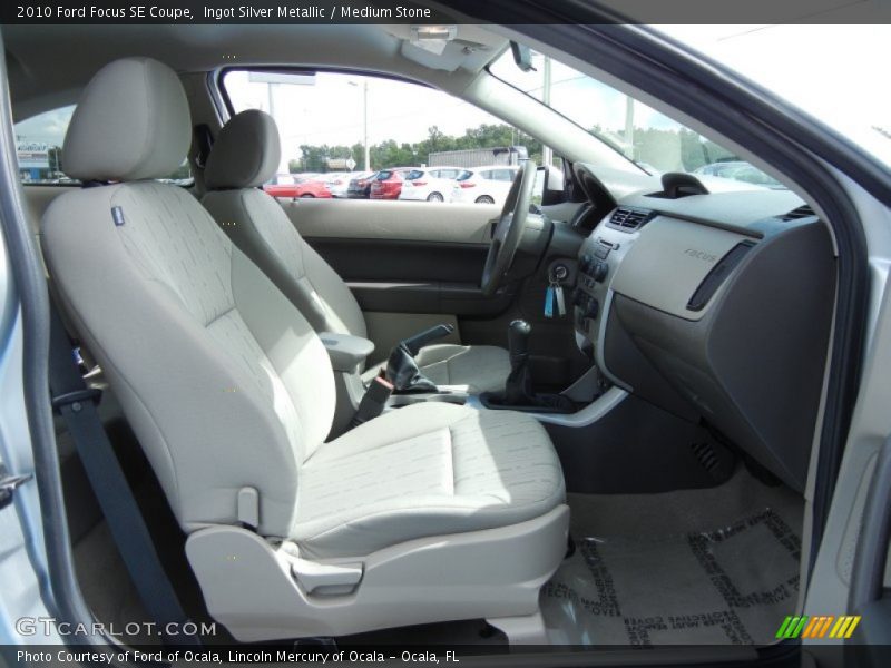 Front Seat of 2010 Focus SE Coupe