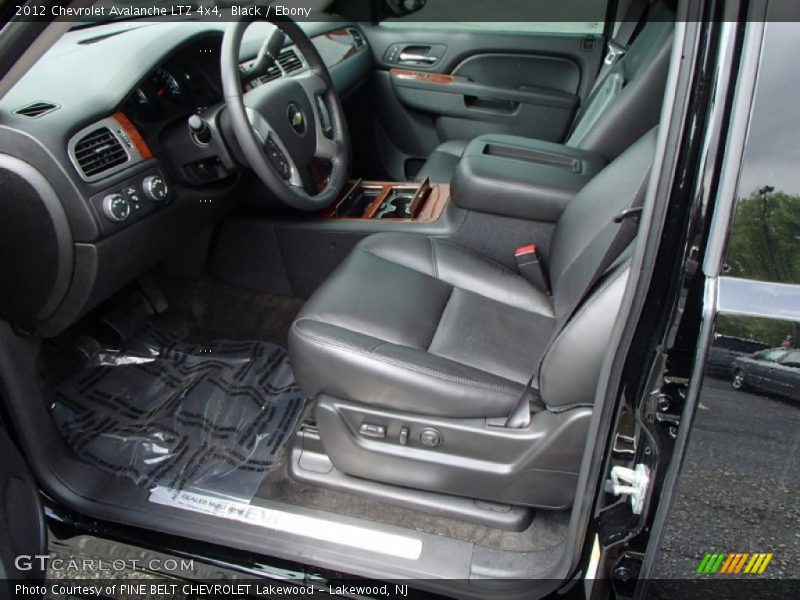 Black / Ebony 2012 Chevrolet Avalanche LTZ 4x4