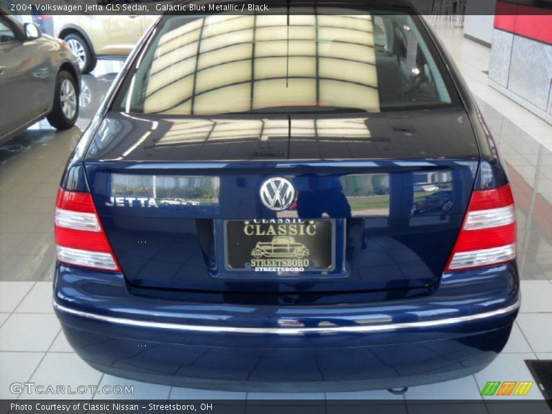 Galactic Blue Metallic / Black 2004 Volkswagen Jetta GLS Sedan