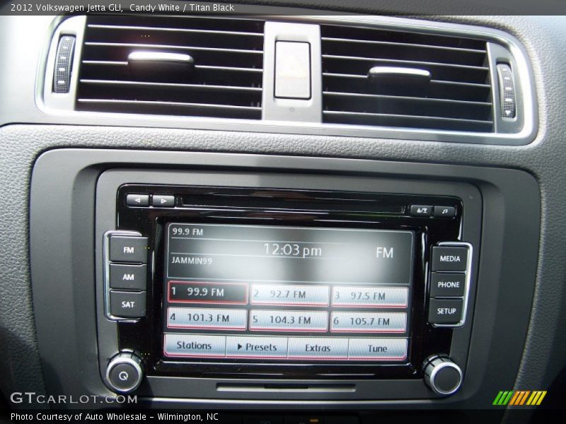 Candy White / Titan Black 2012 Volkswagen Jetta GLI