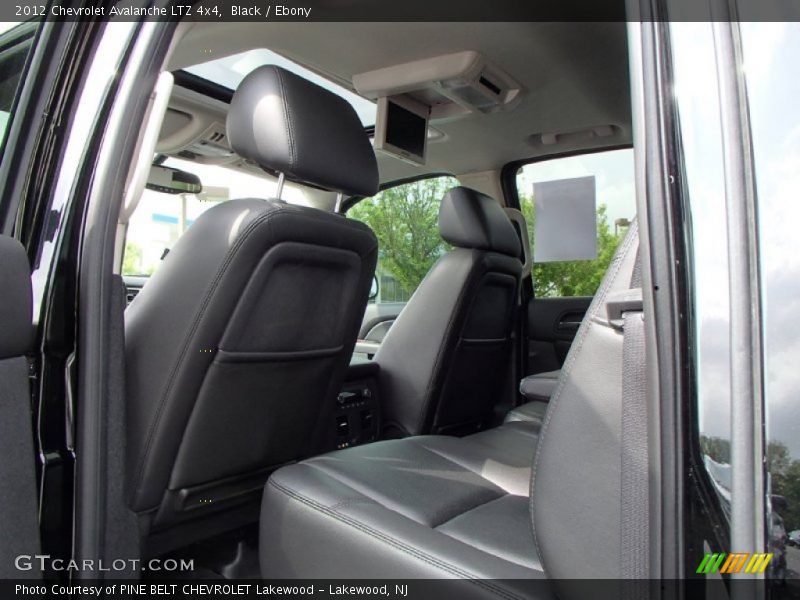 Black / Ebony 2012 Chevrolet Avalanche LTZ 4x4