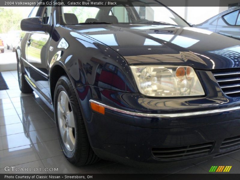 Galactic Blue Metallic / Black 2004 Volkswagen Jetta GLS Sedan