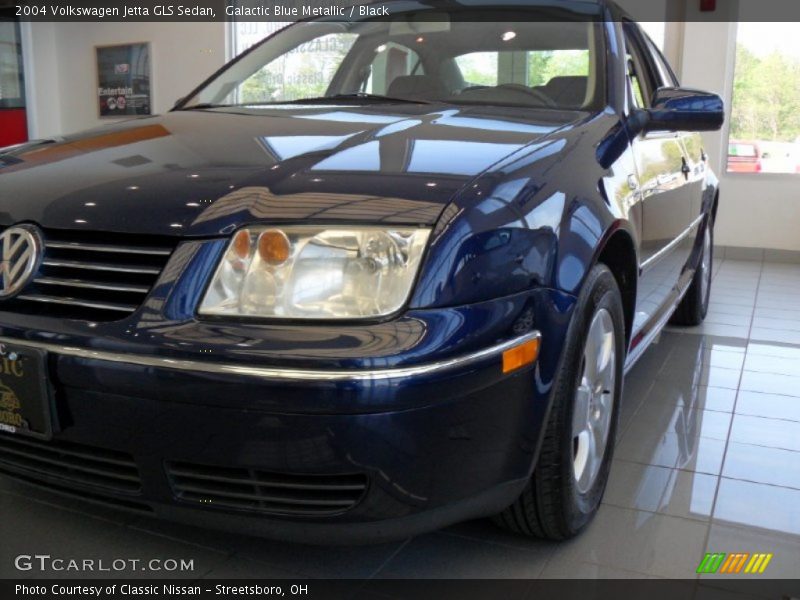 Galactic Blue Metallic / Black 2004 Volkswagen Jetta GLS Sedan