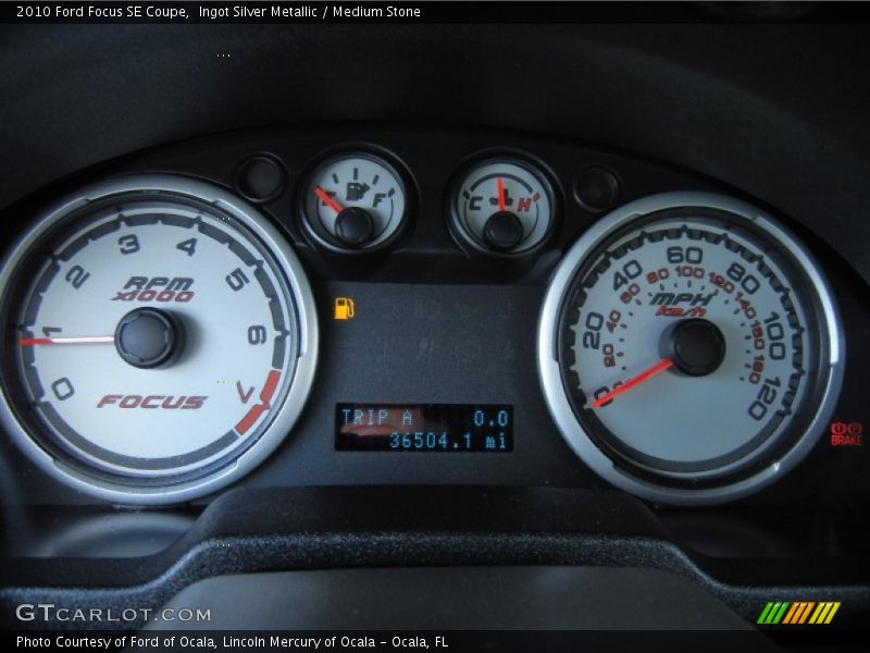  2010 Focus SE Coupe SE Coupe Gauges