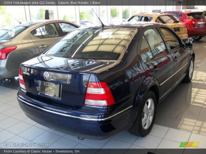 Galactic Blue Metallic / Black 2004 Volkswagen Jetta GLS Sedan