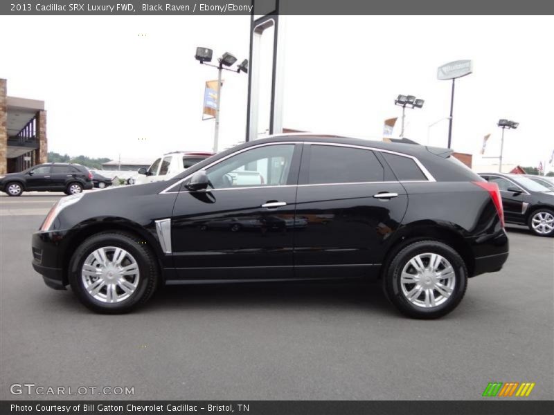 Black Raven / Ebony/Ebony 2013 Cadillac SRX Luxury FWD