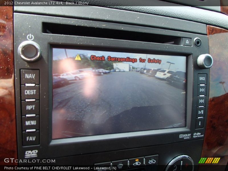 Black / Ebony 2012 Chevrolet Avalanche LTZ 4x4