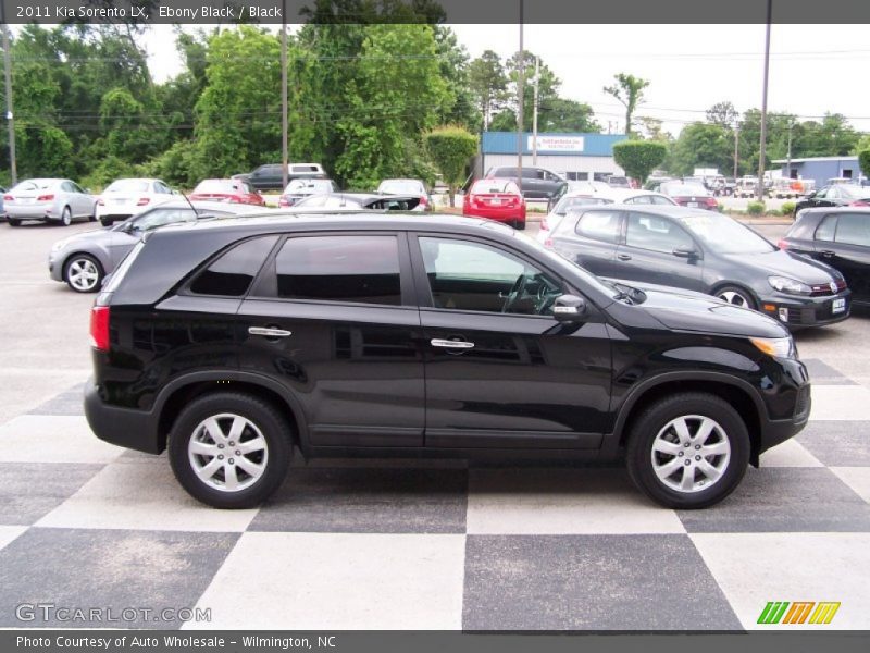 Ebony Black / Black 2011 Kia Sorento LX