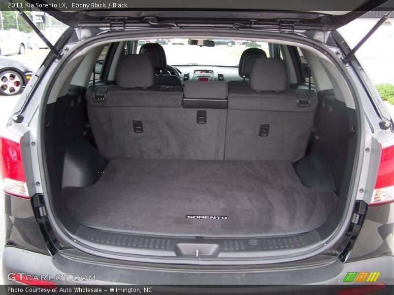 Ebony Black / Black 2011 Kia Sorento LX
