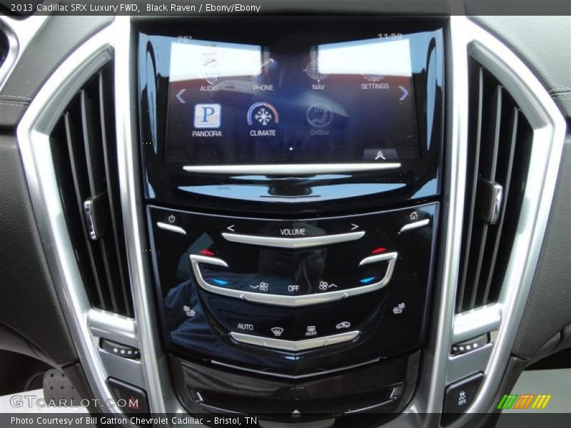 Black Raven / Ebony/Ebony 2013 Cadillac SRX Luxury FWD