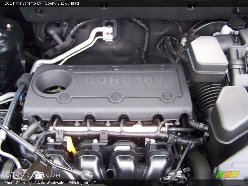 Ebony Black / Black 2011 Kia Sorento LX