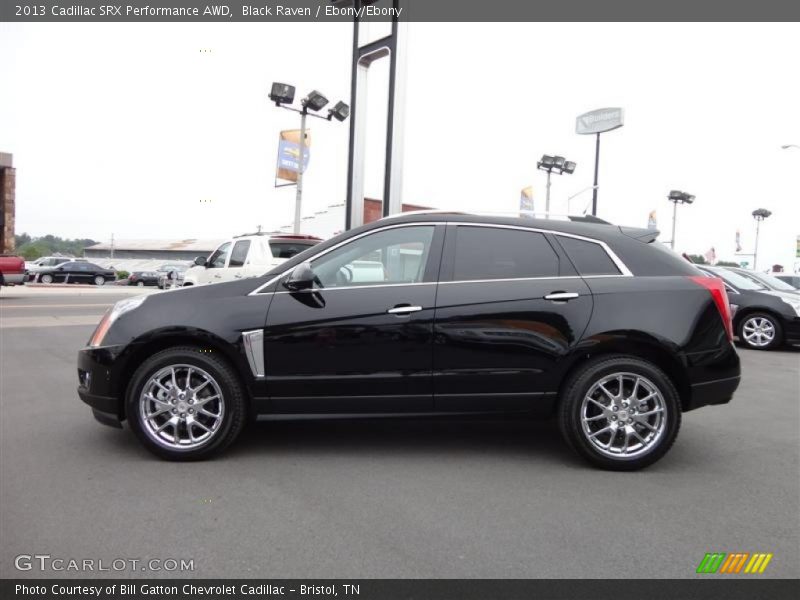 Black Raven / Ebony/Ebony 2013 Cadillac SRX Performance AWD