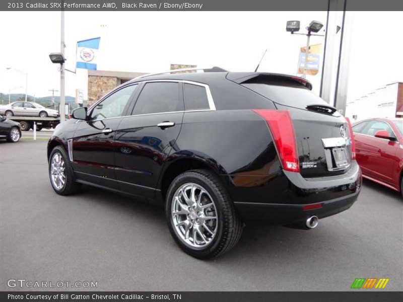 Black Raven / Ebony/Ebony 2013 Cadillac SRX Performance AWD