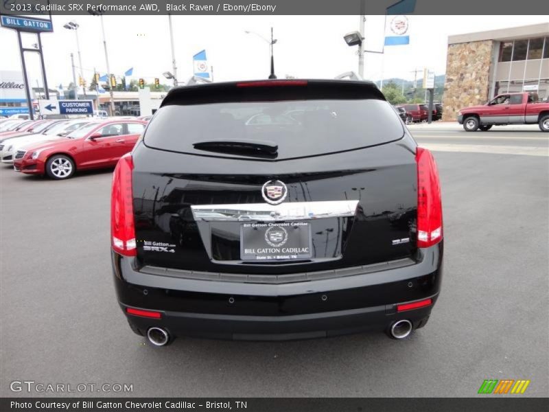 Black Raven / Ebony/Ebony 2013 Cadillac SRX Performance AWD
